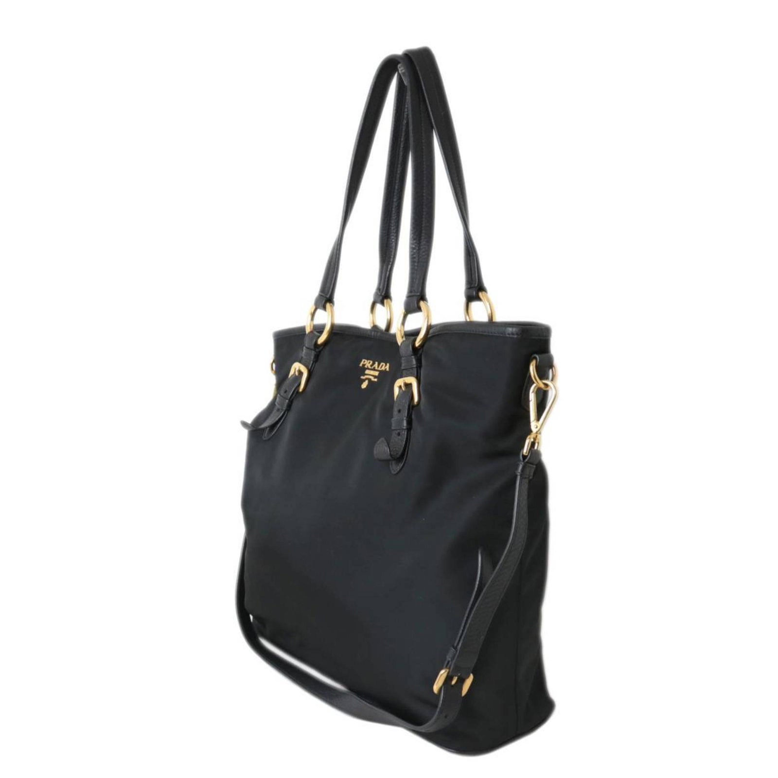 PRADA Prada 2way shoulder bag nylon NERO: PRADA Prada 2way shoulder bag nylon NERO Brand: Prada Type: Shoulder bag Material: Nylon Nylon: Color: Nero Closure: Magnet Gender: Women Size (HxWxD): 36cm x 36.5cm x 12cm / 14.17 x 14.37 x 4.72 Stra