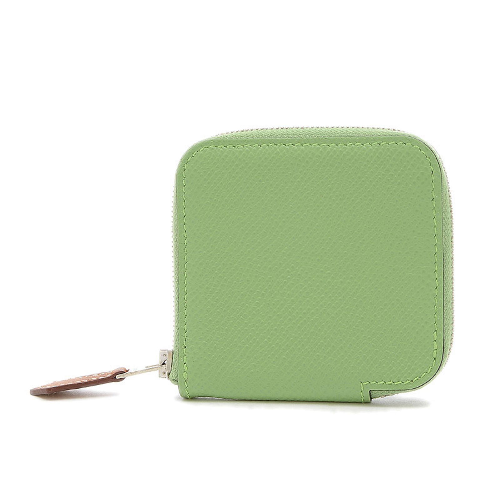 Hermes Azap Mini Coin Case Epsom Veil Cricket D Stamp Wallet