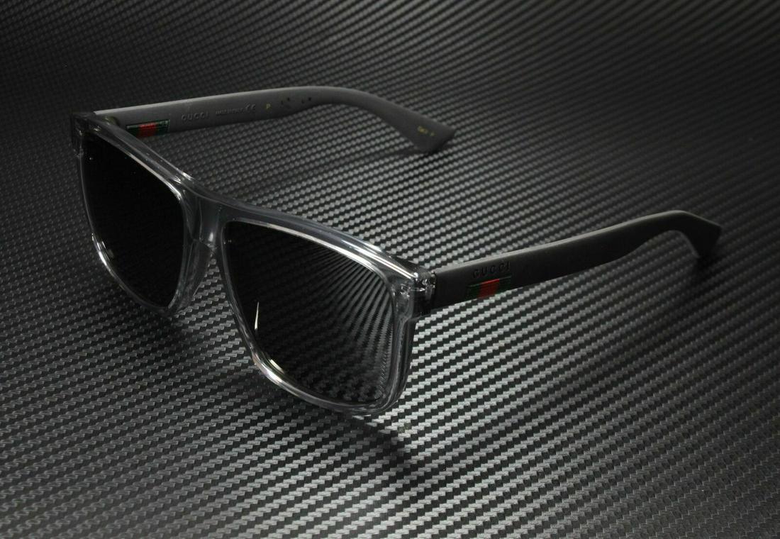 GUCCI GG0010S 004 Rectangular Square Black Grey 58 mm Men's Sunglasses (#0701D) on Mar 25, 2023 | Bidhaus in NY GUCCI GG0010S 004 Rectangular Square Black Grey 58 mm Men's Sunglasses (#0701D) on Mar 25, 2023 | Bidhaus in NY