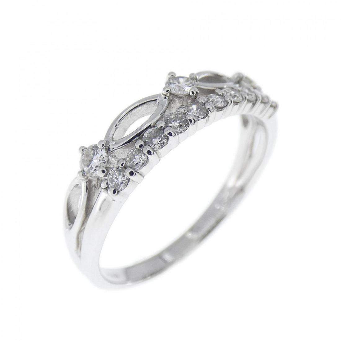 PT Diamond Ring 0.27CT: PT Diamond Ring 0.27CT Brand: Unbranded Style: Ring Material: Platinum "Gender: Ladies" Size: 11.5 (JPN size) Main Stone: Diamond 0.27CT Weight: Weight about:3.3g Actualsize: Max W: 4.5mm Centerstone: