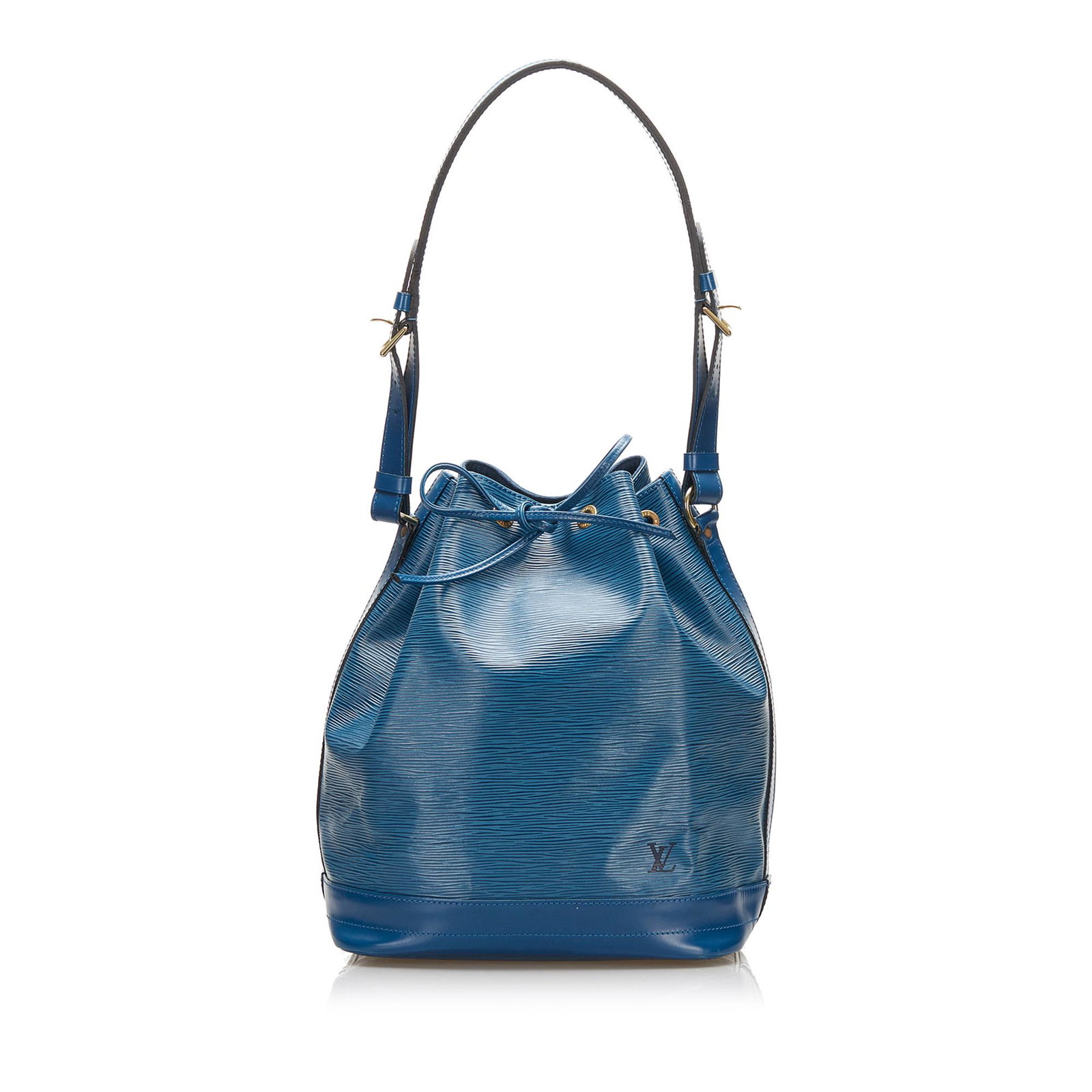 Louis Vuitton Epi Noe: Louis Vuitton Epi Noe The Noe features an epi leather body an adjustable shoulder strap a drawstring closure and an interior zip pocket. Brand: Louis Vuitton Model: Epi Noe Origin: France Category: Ba