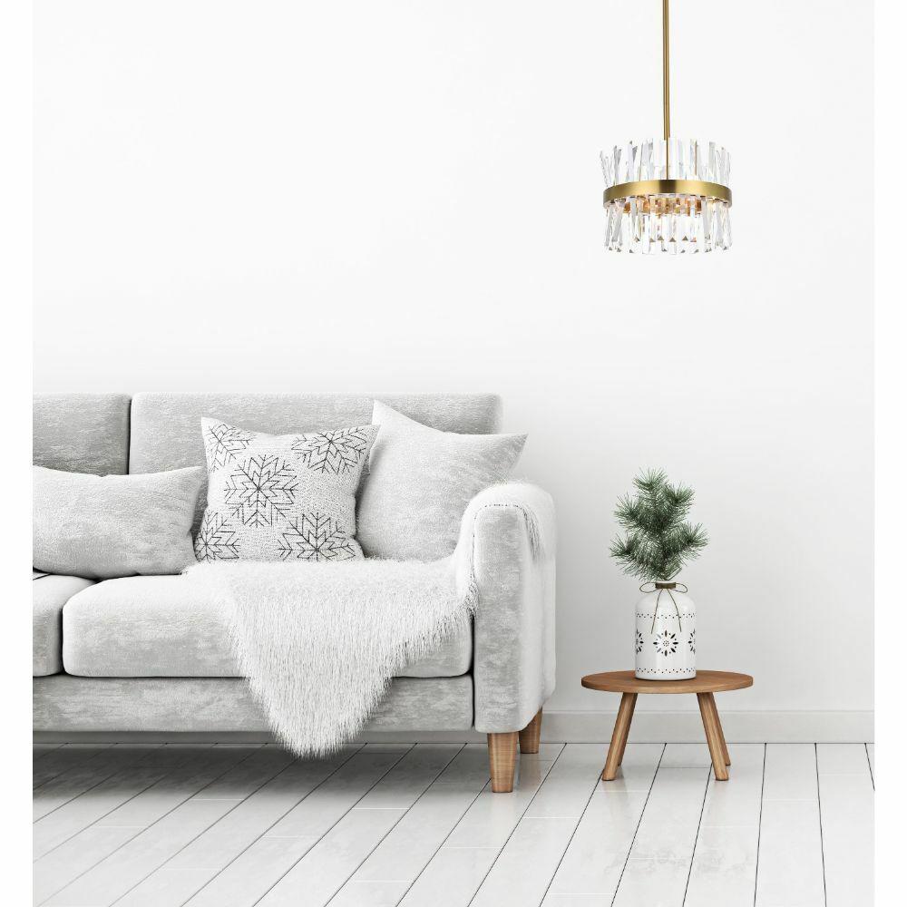 MODERN CRYSTAL CHANDELIER SATIN GOLD DINING ROOM LIGHTING FIXTURE 8 LIGHT 16": MODERN CRYSTAL CHANDELIER SATIN GOLD DINING ROOM LIGHTING FIXTURE 8 LIGHT 16" Light Color: Clear Clear White Warm White White Safety Rating:: ETL Power Source: Hardwired Custom Bundle: No State Of Ass