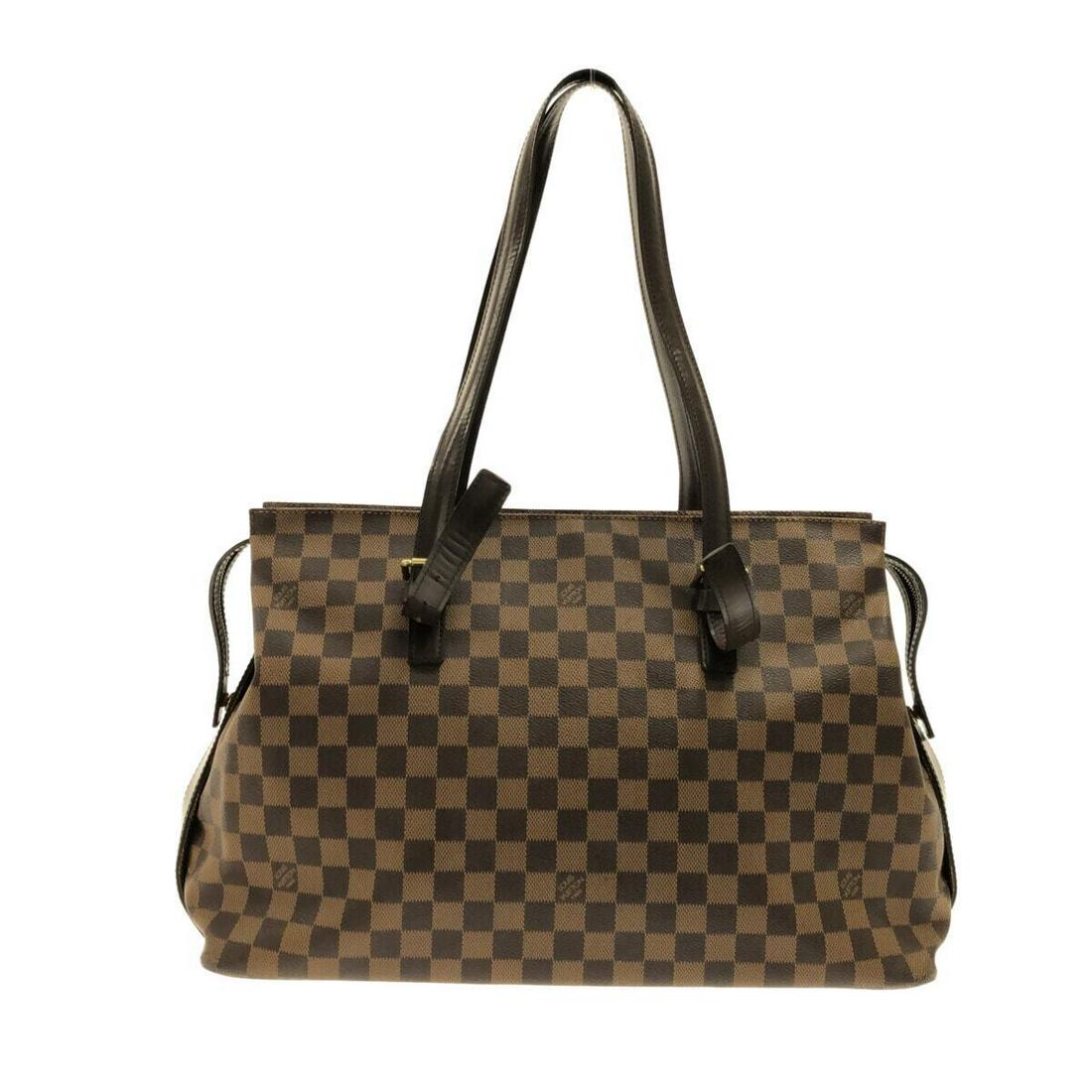 LOUIS VUITTON Chelsea N51119 Ebene Damier TH1013 Shoulder Bag Damier Canvas: LOUIS VUITTON Chelsea N51119 Ebene Damier TH1013 Shoulder Bag Damier Canvas Brand: LOUIS VUITTON Style: Shoulder Bag Exterior Color: Ebene Exterior Material: Damier Canvas Model Number: N51119 Product