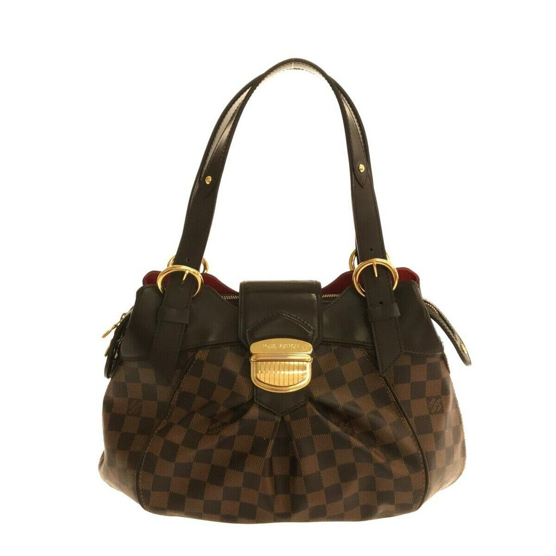 LOUIS VUITTON Sistina PM Damier N41542 Ebene Damier FL1131 Shoulder Bag: LOUIS VUITTON Sistina PM Damier N41542 Ebene Damier FL1131 Shoulder Bag Brand: LOUIS VUITTON Style: Shoulder Bag Exterior Color: Ebene Exterior Material: Damier Canvas Model Number: N41542 Product Nam