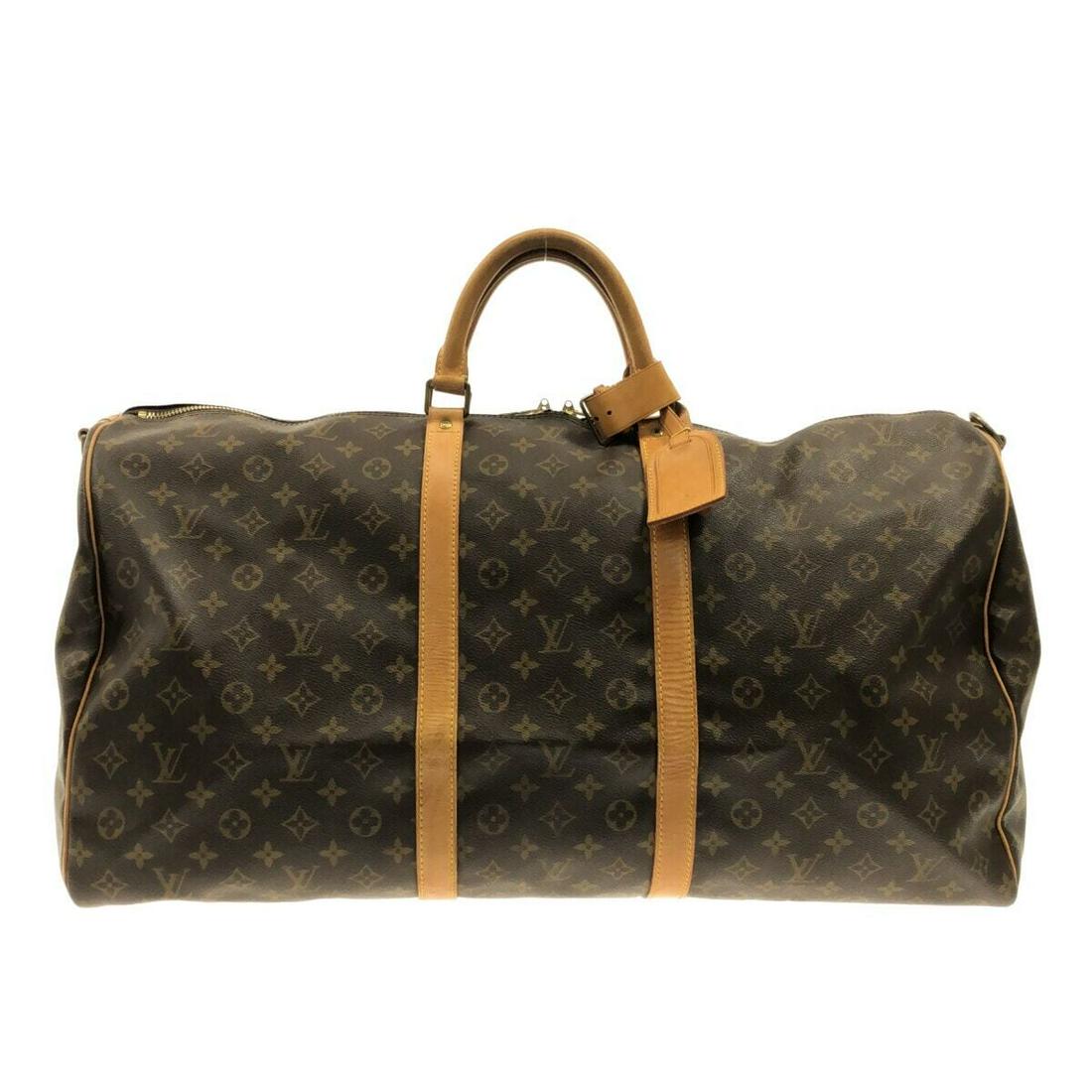 LOUIS VUITTON Keepall Bandouliere 60 M41412 Monogram VI0921 Boston Bag: LOUIS VUITTON Keepall Bandouliere 60 M41412 Monogram VI0921 Boston Bag Brand: LOUIS VUITTON Style: Boston Bag Exterior Color: Monogram Exterior Material: Monogram Canvas Model Number: M41412 Product N
