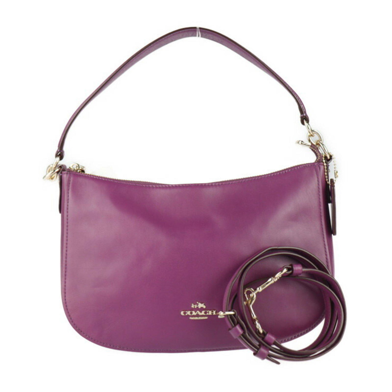 COACH Coach Chelsea shoulder bag 37018 smooth leather purple system gold metal fittings 2WAY handbag: COACH Coach Chelsea shoulder bag 37018 smooth leather purple system gold metal fittings 2WAY handbag crossbody Brand: Coach Line: Chelsea Model: 37018 Type: Shoulder bag Material: Leather Leather: Col