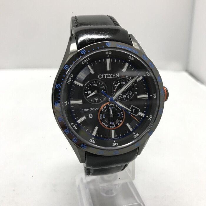 CITIZEN W770-T023045 Solar Bluetooth Stainless Leather Black Men's Watch: CITIZEN W770-T023045 Solar Bluetooth Stainless Leather Black Men's Watch Brand: Citizen Type: wristwatch Pre-Owned The BIDHAUS Guarantee: All items in this auction are guaranteed to be 100% authentic.