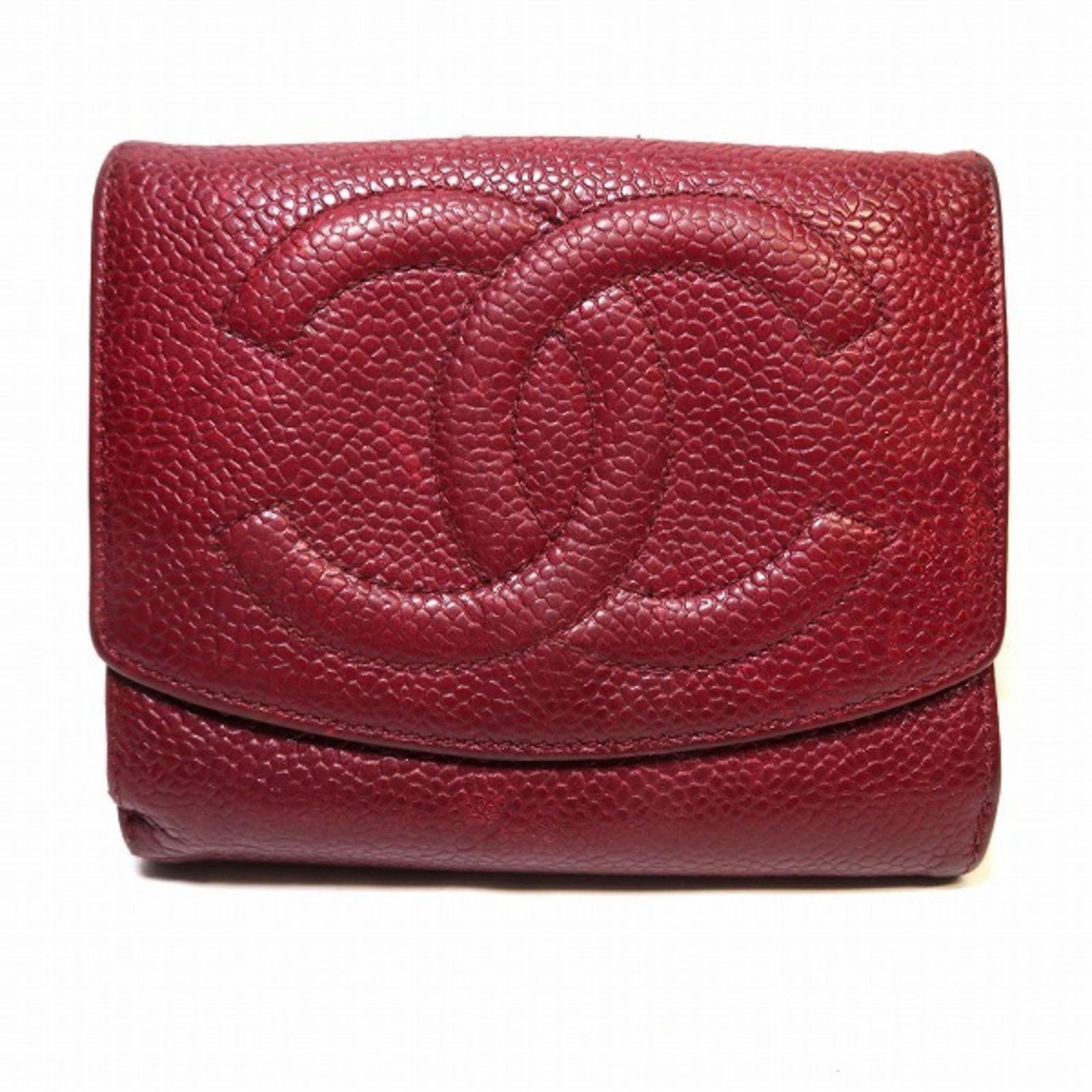 Chanel CHANEL here mark X01427 W hook two-fold wallet ladies: Chanel CHANEL here mark X01427 W hook two-fold wallet ladies Brand: Chanel Type: Coin purse/coin case Gender: Women Material: Caviar leather Caviar leather: Color: Brown Size (HxWxD): 9.5cm x 11cm x 2