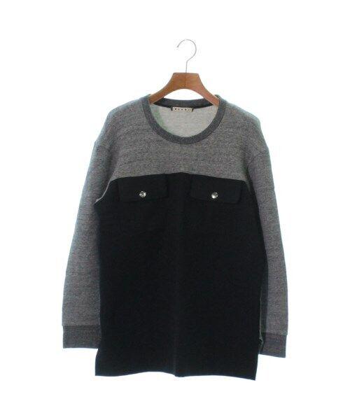 MARNI Sweatshirt Gray 40(Approx. M): MARNI Sweatshirt Gray 40(Approx. M) Brand: MARNI Color: Gray Size: 40(Approx. M) "Size (Women's): 40 (M rank)" Size Type: Regular Type: sweat B: Reasonable Wear and Tear The BIDHAUS Guarantee: All ite