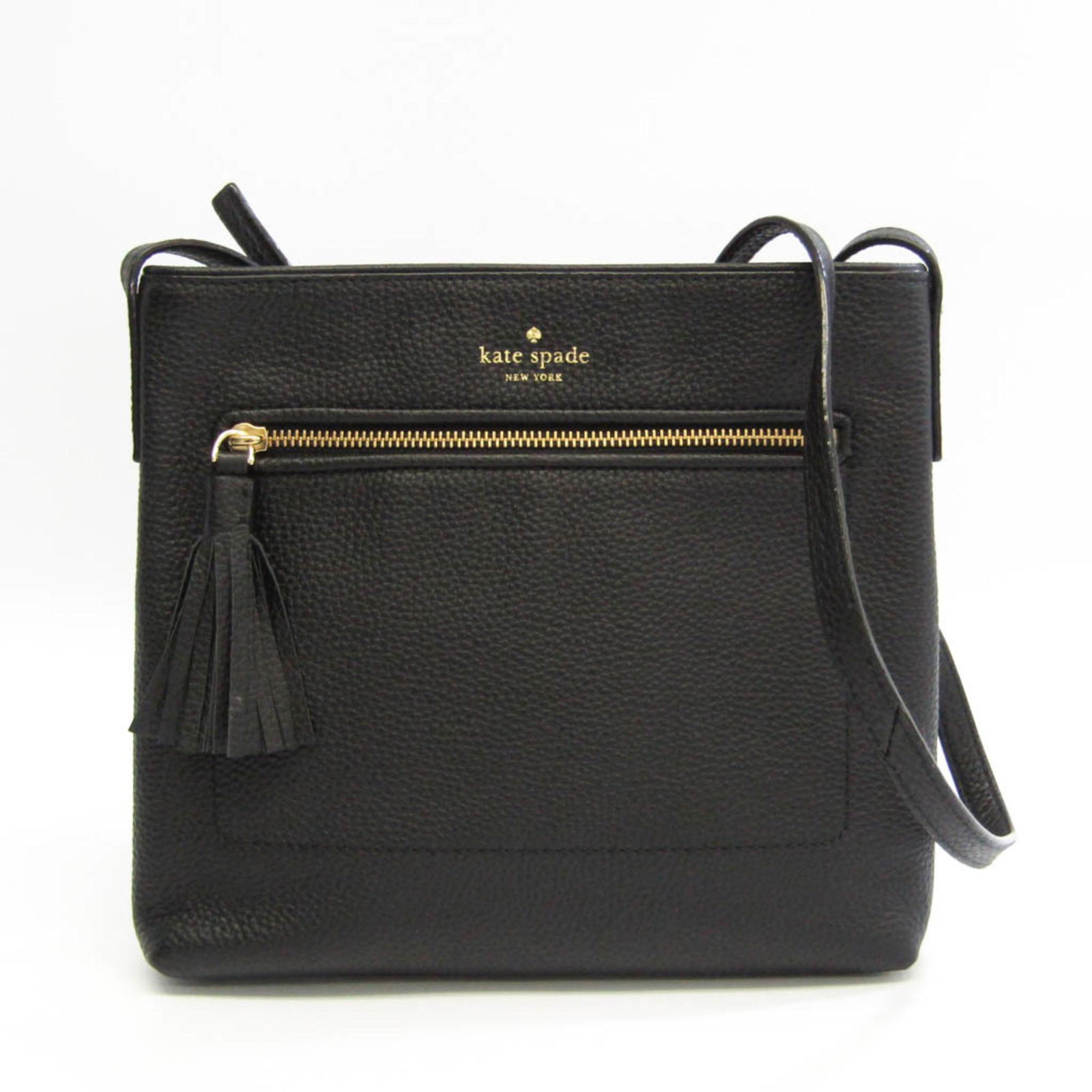 Kate Spade Wkru4073 Women s Leather Shoulder Bag Black