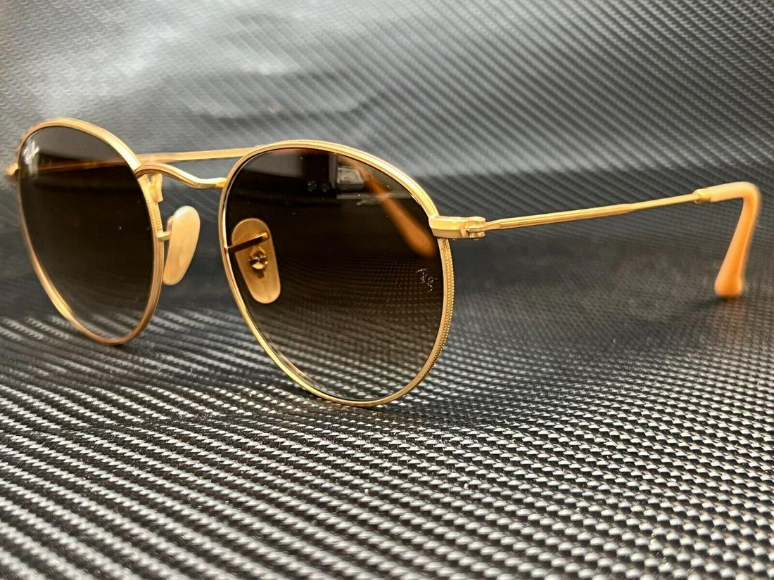 RAY BAN RB3447 112 51 Matte Arista Men's Round 50 mm Sunglasses: RAY BAN RB3447 112 51 Matte Arista Men's Round 50 mm Sunglasses Style: Round Type: Sunglasses Brand: Ray Ban Frame Color: Beige New The BIDHAUS Guarantee: All items in this auction are guaranteed to b