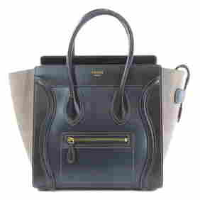 Celine Luggage Micro Tote Bag Leather Ladies (1 of 10)