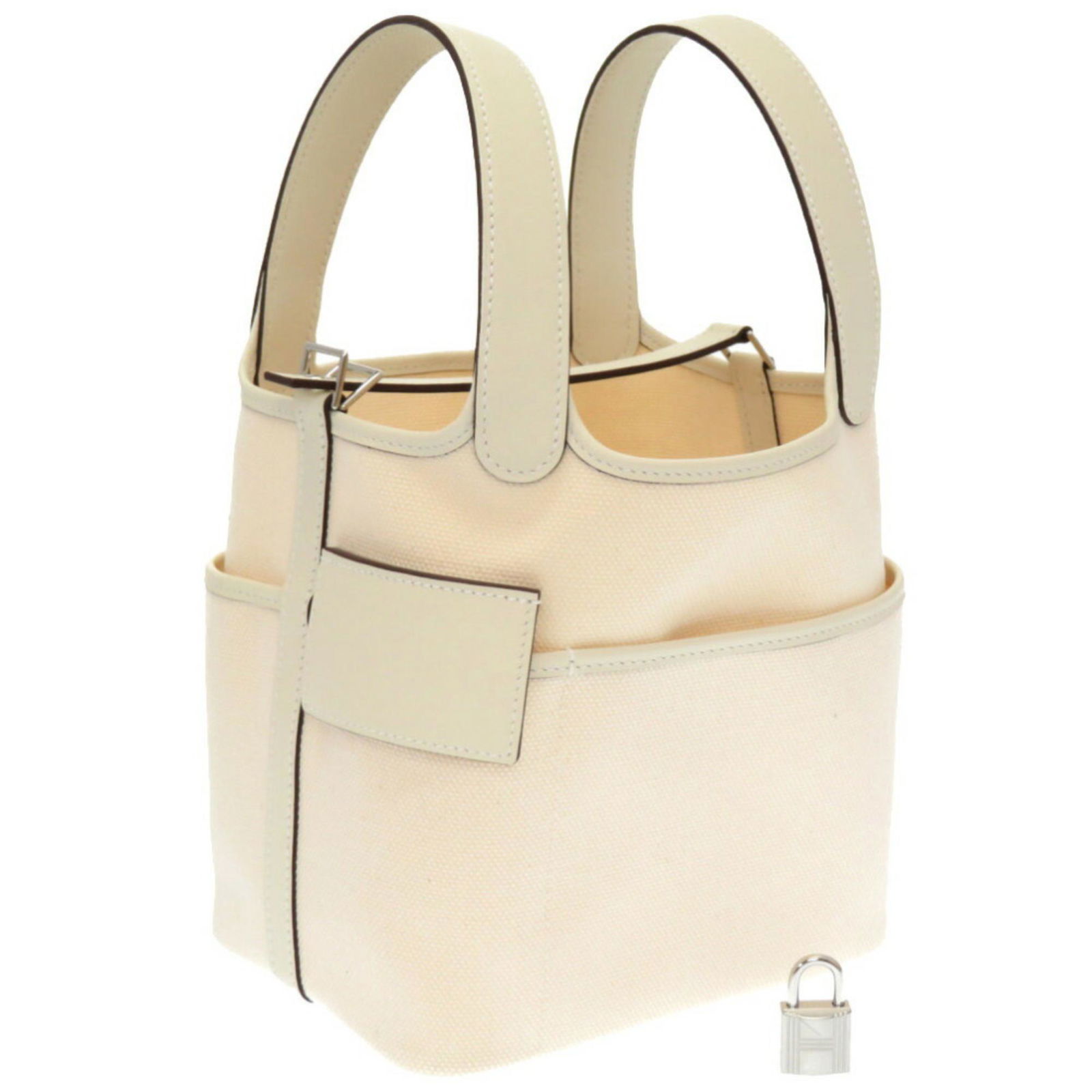 Hermès Pre-Owned 2011 Pre-Owned Hermes Clemence Picotin Lock 26 Handbag - Orange