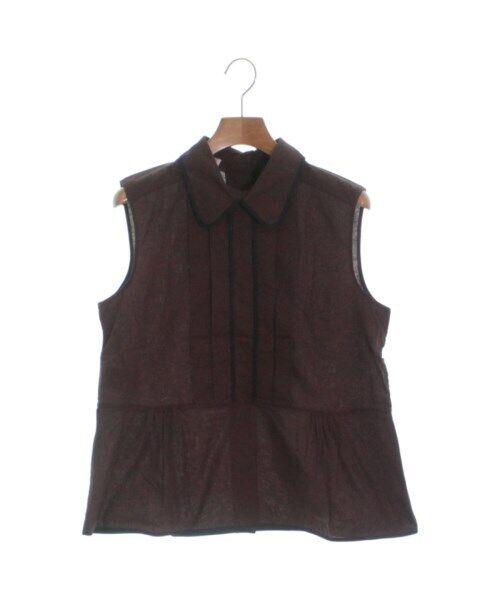 MARNI Blouse Brown 40(Approx. M): MARNI Blouse Brown 40(Approx. M) Brand: MARNI Color: Brown Size: 40(Approx. M) "Size (Women's): 40 (M rank)" Size Type: Regular Type: blouse B: Reasonable Wear and Tear The BIDHAUS Guarantee: All item