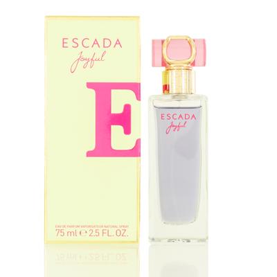 ESCADA JOYFUL/ESCADA EDP SPRAY 2.5 OZ (75 ML) (W): ESCADA JOYFUL/ESCADA EDP SPRAY 2.5 OZ (75 ML) (W) ESCADA JOYFUL EDP SPRAY 2.5 OZ ESCADA The BIDHAUS Guarantee: All items in this auction are guaranteed to be 100% authentic. At Your Service: At BIDHAU