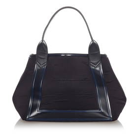 Balenciaga Navy Cabas S Canvas Tote Bag (1 of 11)