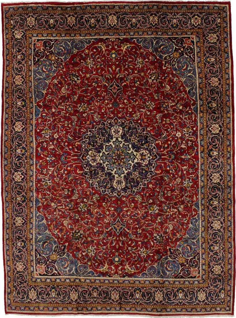 Classic Floral Design Plush Large 10X13 Hand Knotted Decor Wool Oriental Carpet: Classic Floral Design Plush Large 10X13 Hand Knotted Decor Wool Oriental Carpet Type: Area Rug "Size: 130 x 96 FT " Color: Red Production Technique: Knotted Material: Wool Item Width: 114 Original/Rep