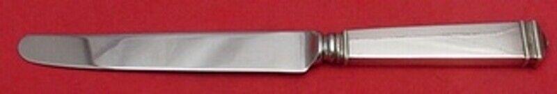 Hampton by Tiffany and Co Sterling Silver Regular Knife New French 9 3/8": Hampton by Tiffany and Co Sterling Silver Regular Knife New French 9 3/8" Hampton by tiffany and costerling silver hollow handle with stainless blade regular knife, new french 9 3/8" in the pattern ha