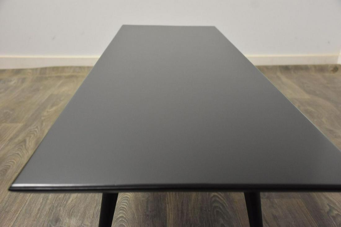 Paul McCobb Planner Group Black Coffee Table: Paul McCobb Planner Group Black Coffee Table A mid century modern black lacquer coffee table designed by Paul McCobb for Winchendon Furniture's "Planner Group" collection. 60" wide. 18.25" deep. 14.75