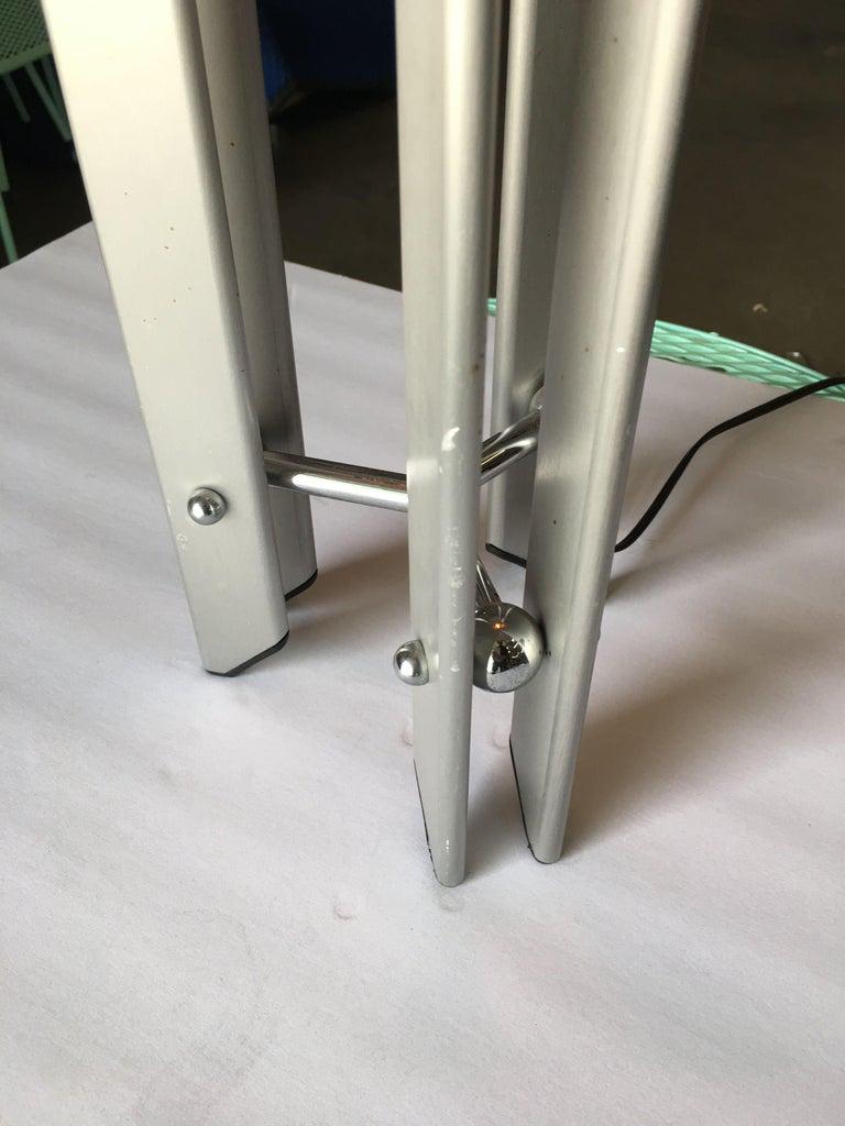 Robert Sonneman "Echoes of Vienna" Table Lamp for Kovacs: Robert Sonneman "Echoes of Vienna" Table Lamp for Kovacs Dimensions:: Height: 21 in (53.34 cm) Dimensions:: Diameter: 20 in (50.8 cm) Materials and Techniques:: Aluminum Materials and Techniques:: Ste