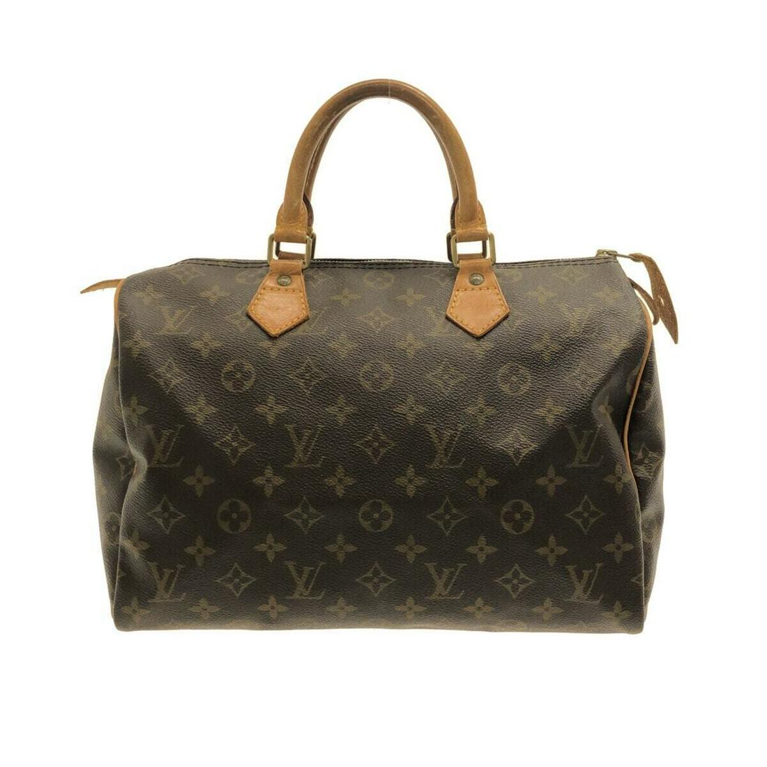 LOUIS VUITTON Speedy 30 M41526 Monogram VI1922 Handbag Monogram Canvas: LOUIS VUITTON Speedy 30 M41526 Monogram VI1922 Handbag Monogram Canvas Style: Handbag Exterior Color: Monogram Exterior Material: Monogram Canvas Product Name: Speedy 30 Date Code/Stamp: VI1922 Line: 