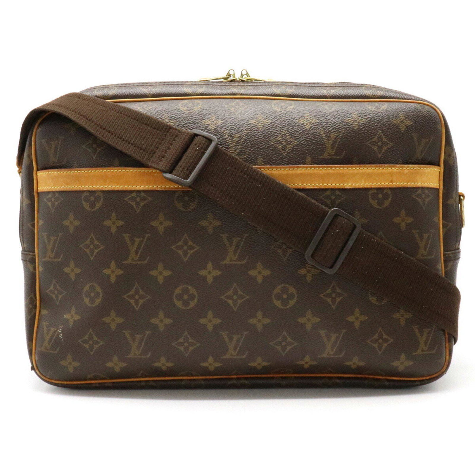 LOUIS VUITTON Louis Vuitton Monogram Reporter 37 GM Shoulder Bag M45252: LOUIS VUITTON Louis Vuitton Monogram Reporter 37 GM Shoulder Bag M45252 Brand: Louis Vuitton Type: Shoulder bag Material: Monogram Monogram: Style: Casual Gender: Women Size (HxWxD): 27cm x 36cm x 15c