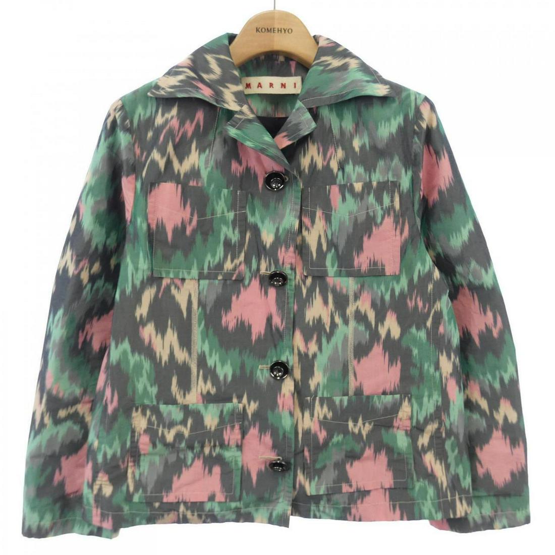 Marni MARNI Coat: Marni MARNI Coat Style: COAT Color: Gray Green "Gender: Ladies" Size: 42 Size Type: Regular Type: COAT B: Reasonable Wear and Tear The BIDHAUS Guarantee: All items in this auction are guaranteed to be