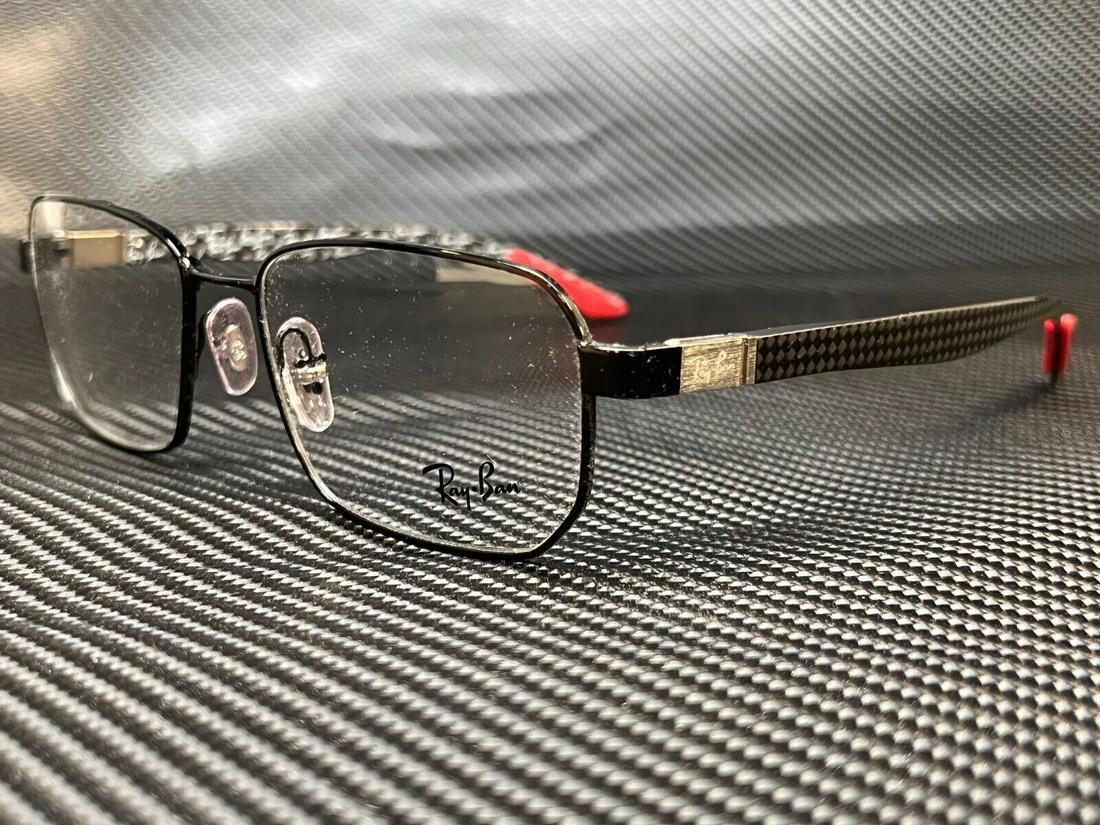 RAY BAN RX8419 2509 Black Square 54 mm Men's Eyeglasses: RAY BAN RX8419 2509 Black Square 54 mm Men's Eyeglasses Style: Square Type: Eyeglasses Frame Color: Black New The BIDHAUS Guarantee: All items in this auction are guaranteed to be 100% authentic. At Y