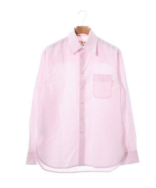 MARNI Casual Shirt Pink 44(Approx. S): MARNI Casual Shirt Pink 44(Approx. S) Color: Pink Size: 44(Approx. S) "Size (Men's): 44 (S rank)" Size Type: Regular Sleeve Length: Long Sleeve Type: casual shirt Vintage: No Handmade: No Fit: Regular
