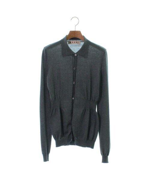 MARNI Cardigan Gray 40(Approx. M): MARNI Cardigan Gray 40(Approx. M) Style: Cardigan Color: Gray Size: 40(Approx. M) "Size (Women's): 40 (M rank)" Size Type: Regular Type: cardigan B: Reasonable Wear and Tear The BIDHAUS Guarantee: All