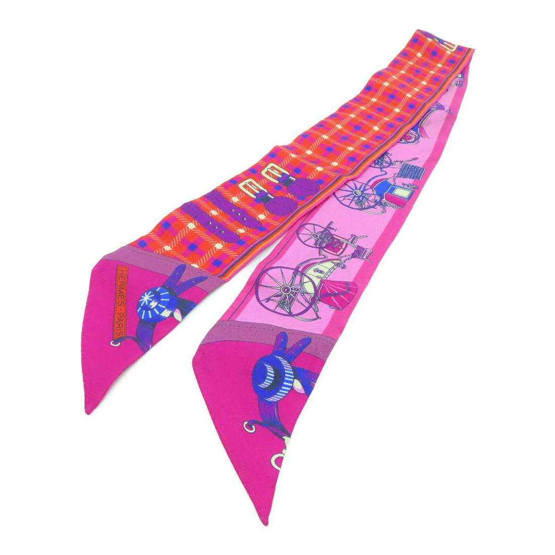 Hermes Twilly Scarf Scarves Silk Red Purple: Hermes Twilly Scarf Scarves Silk Red Purple Style: Calfskin Material: silk Color: Red Size Type: Regular Type: Calfskin Frame Color: Red C: Heavily Used The BIDHAUS Guarantee: All items in this auctio