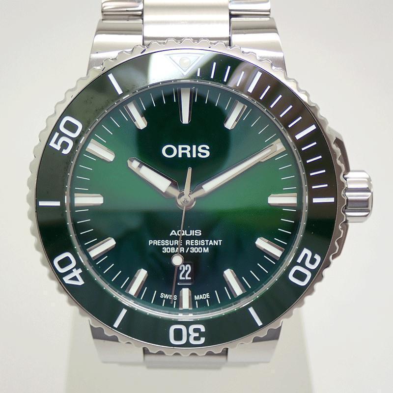 Oris Aquis Green Dial Automatic Back Skeleton Men's Watch Pre-Owned: Oris Aquis Green Dial Automatic Back Skeleton Men's Watch Pre-Owned Type: Watch Pre-Owned The BIDHAUS Guarantee: All items in this auction are guaranteed to be 100% authentic. At Your Service: At BIDH