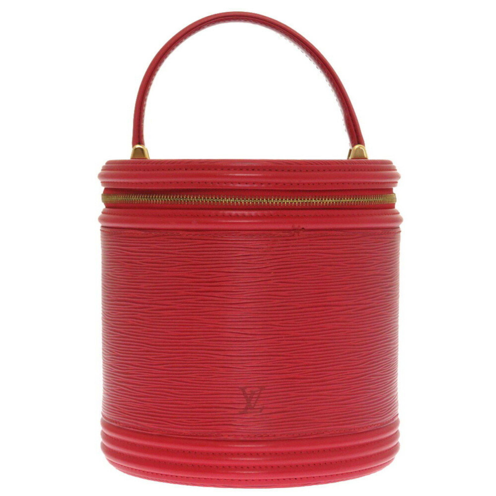 Louis Vuitton Epi Cannes Castilean Red M48037 Handbag Bag: Louis Vuitton Epi Cannes Castilean Red M48037 Handbag Bag Brand: Louis Vuitton Country of Origin: France Material: Epi leather Epi leather: Color: Castilian red Closure: Zipper Inner Pocket: Open pock