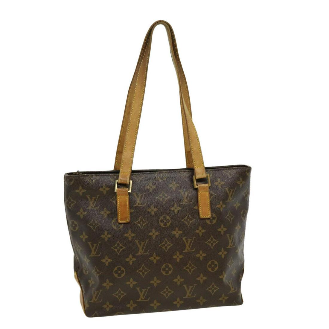 LOUIS VUITTON Monogram Cabas Piano Tote Bag M51148 LV: LOUIS VUITTON Monogram Cabas Piano Tote Bag M51148 LV Style: Tote Bag Material: Monogram Canvas Exterior Color: Monogram Bag Height: 9.4inch(Approx) / 24cm(Approx) Bag Depth: 4.7inch(Approx) / 12cm(Ap
