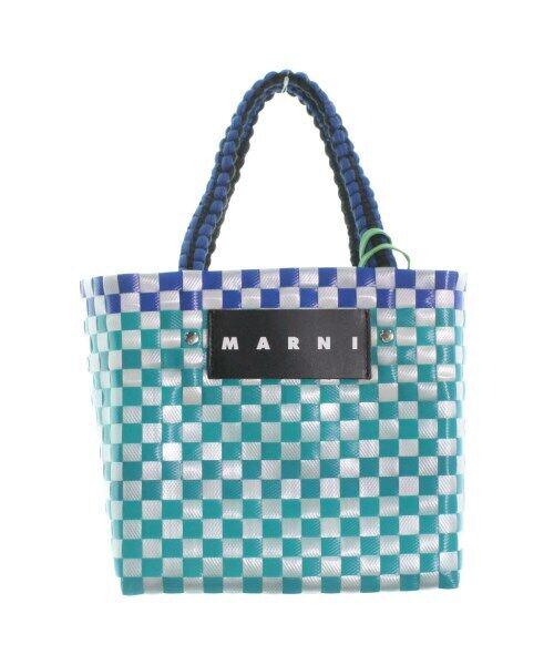 MARNI Hand bag BluexLight bluexWhite etc.: MARNI Hand bag BluexLight bluexWhite etc. Vintage: No Bag Width: 9 in Bag Height: 8 in Bag Depth: 6 in Handmade: No Size Type: Regular Type: Handbag Color: BluexLight bluexWhite etc. B: Reasonable Wea