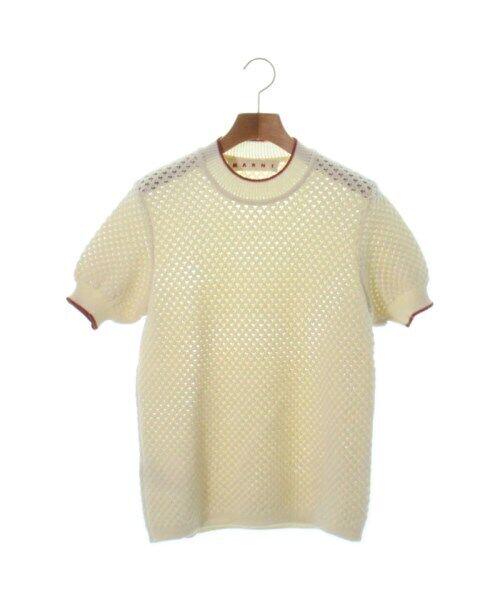 MARNI Knitwear/Sweater Ivory 38(Approx. S): MARNI Knitwear/Sweater Ivory 38(Approx. S) Style: Pullover Color: Ivory Size: 38(Approx. S) "Size (Women's): 38 (S rank)" Size Type: Regular Type: Knit sweater B: Reasonable Wear and Tear The BIDHAUS