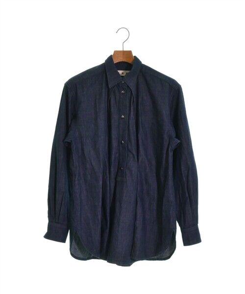 MARNI Casual Shirt Indigo 38(Approx. M): MARNI Casual Shirt Indigo 38(Approx. M) Color: Indigo Size: 38(Approx. M) "Size (Women's): 38 (M rank)" Size Type: Regular Type: casual shirt A: Excellent The BIDHAUS Guarantee: All items in this auct