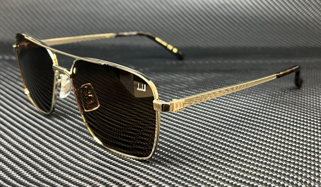 DUNHILL DU0052S 004 Gold Brown Men's 58 mm Extra Large Sunglasses: DUNHILL DU0052S 004 Gold Brown Men's 58 mm Extra Large Sunglasses Frame Color: Brown Type: Sunglasses New The BIDHAUS Guarantee: All items in this auction are guaranteed to be 100% authentic. At Your