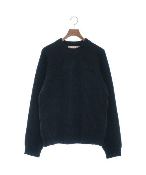 MARNI Knitwear/Sweater Navy 46(Approx. M): MARNI Knitwear/Sweater Navy 46(Approx. M) Size: 46(Approx. M) Style: Pullover Size Type: Regular Type: Knit sweater Color: Navy Neckline: Crew Neck Fabric Type: Knit Vintage: No Fit: Regular Season: F