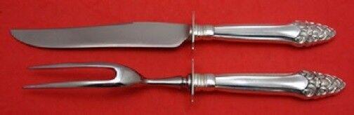 Sovereign Old By Gorham Sterling Silver Steak Carving Set 2-Piece 10" Serving: Sovereign Old By Gorham Sterling Silver Steak Carving Set 2-Piece 10" Serving Sovereign old by gorhamsterling silver hollow handle with stainless blade/implement steak carving set, 2-piece consisting