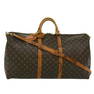 LOUIS VUITTON Monogram Keepall Bandouliere 60 Boston Bag M41412 LV