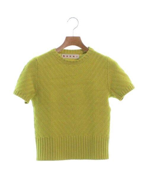 MARNI Knitwear/Sweater Yellow 38(Approx. S): MARNI Knitwear/Sweater Yellow 38(Approx. S) Style: Pullover Color: Yellow Size: 38(Approx. S) "Size (Women's): 38 (S rank)" Size Type: Regular Type: Knit sweater B: Reasonable Wear and Tear The BIDHAU