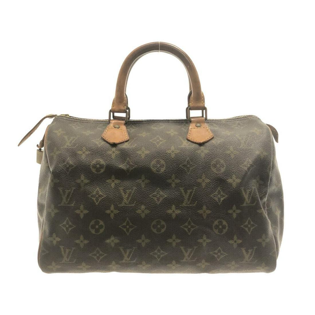 LOUIS VUITTON Speedy 30 M41526 Monogram SD Handbag Monogram Canvas: LOUIS VUITTON Speedy 30 M41526 Monogram SD Handbag Monogram Canvas Style: Handbag Exterior Color: Monogram Exterior Material: Monogram Canvas Product Name: Speedy 30 Date Code/Stamp: SD Line: Monogram