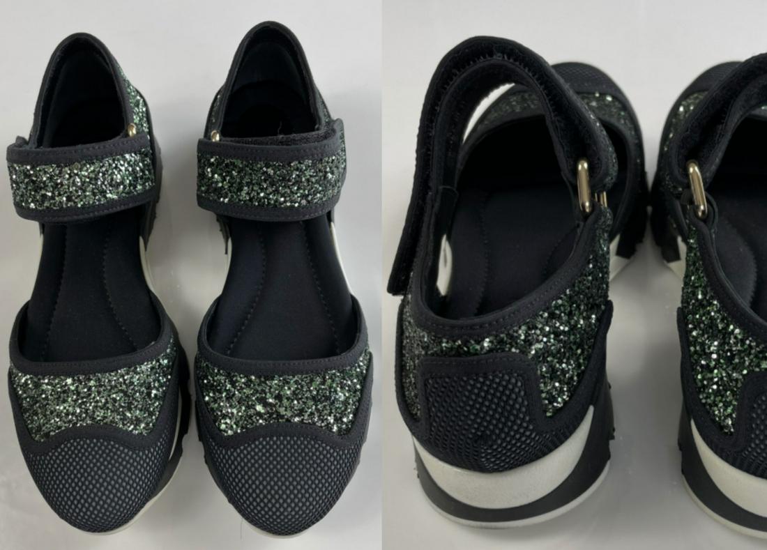 Marni Iconic Rare Mary Jane Shoes Techno Sneakers Sandals Shoes New Musthave 37: Marni Iconic Rare Mary Jane Shoes Techno Sneakers Sandals Shoes New Musthave 37 Accents: Glitter Style: Sneakers Au Shoe Size: AU 7 Blasting: Picture Vintage: No Insole Material: Fabric Uk Shoe Size: