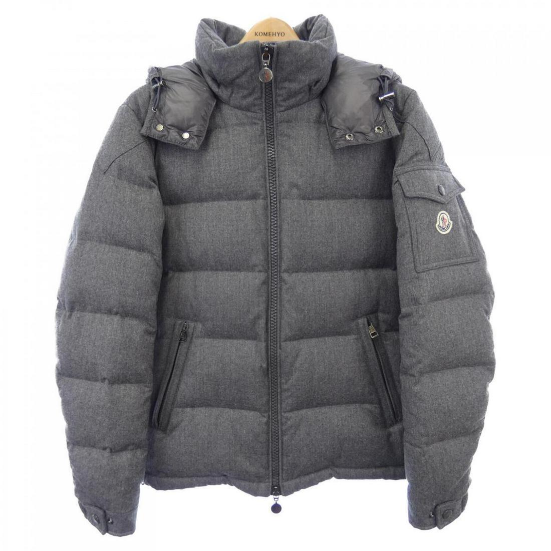MONCLER Down Jackets: MONCLER Down Jackets Style: JACKET Color: Gray Gender: Mens" Size: 1 Size Type: Regular Type: JACKET B: Reasonable Wear and Tear The BIDHAUS Guarantee: All items in this auction are guaranteed to be 1