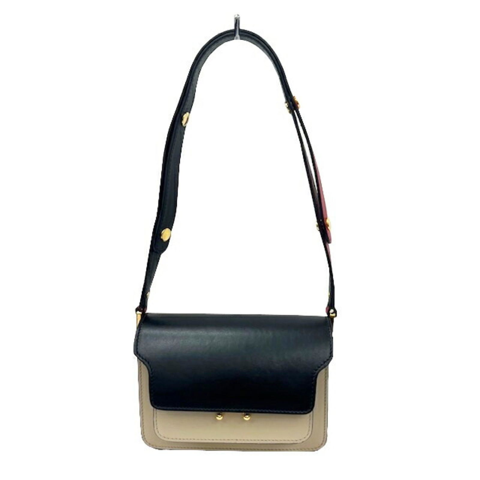 Marni MARNI trunk bag mini shoulder SBMPS01U29 beige red black blue ladies: Marni MARNI trunk bag mini shoulder SBMPS01U29 beige red black blue ladies Brand: Marni Type: Shoulder bag Material: Leather Leather: Leather/Fur Type: Calfskin Color: Beige Multi-color Gender: Women
