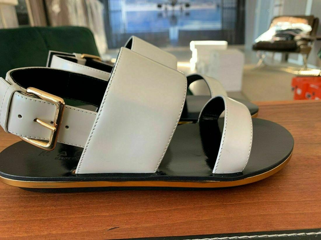 MARNI Iconic Cult Leather Sandals Flats Slides Buckle SANDALEN Shoes 37: MARNI Iconic Cult Leather Sandals Flats Slides Buckle SANDALEN Shoes 37 Accents: HOT SEXY COOL DELUXE FASHION DANSE PLAGUE MYKONOS HOT SEXY COOL LUXURY FASHION DANCE BEACH MYKONOS Style: sandals Heel
