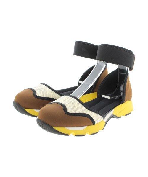 MARNI Shoes (Other) BrownxIvory 35(Approx. 21.5cm): MARNI Shoes (Other) BrownxIvory 35(Approx. 21.5cm) Color: BrownxIvory Us Shoe Size: 35(Approx. 8.5") Size (Women's): 35 (8.5 "rank) Type: Shoes (Other) B: Reasonable Wear and Tear The BIDHAUS Guarante