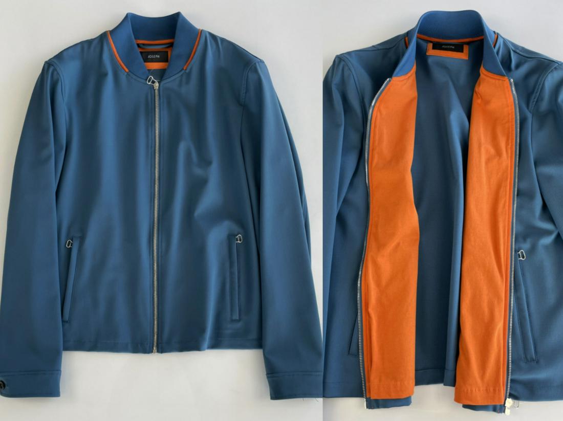 Joseph Techno Wool Stretch Monterey Bomber Jacket Coat Jacket Blouson L: Joseph Techno Wool Stretch Monterey Bomber Jacket Coat Jacket Blouson L Accents: Logo Style: Bomber Jacket Garment Care: Only chemical Cleaning Vintage: No Size Type: Normal Size Heat Degree: normal F