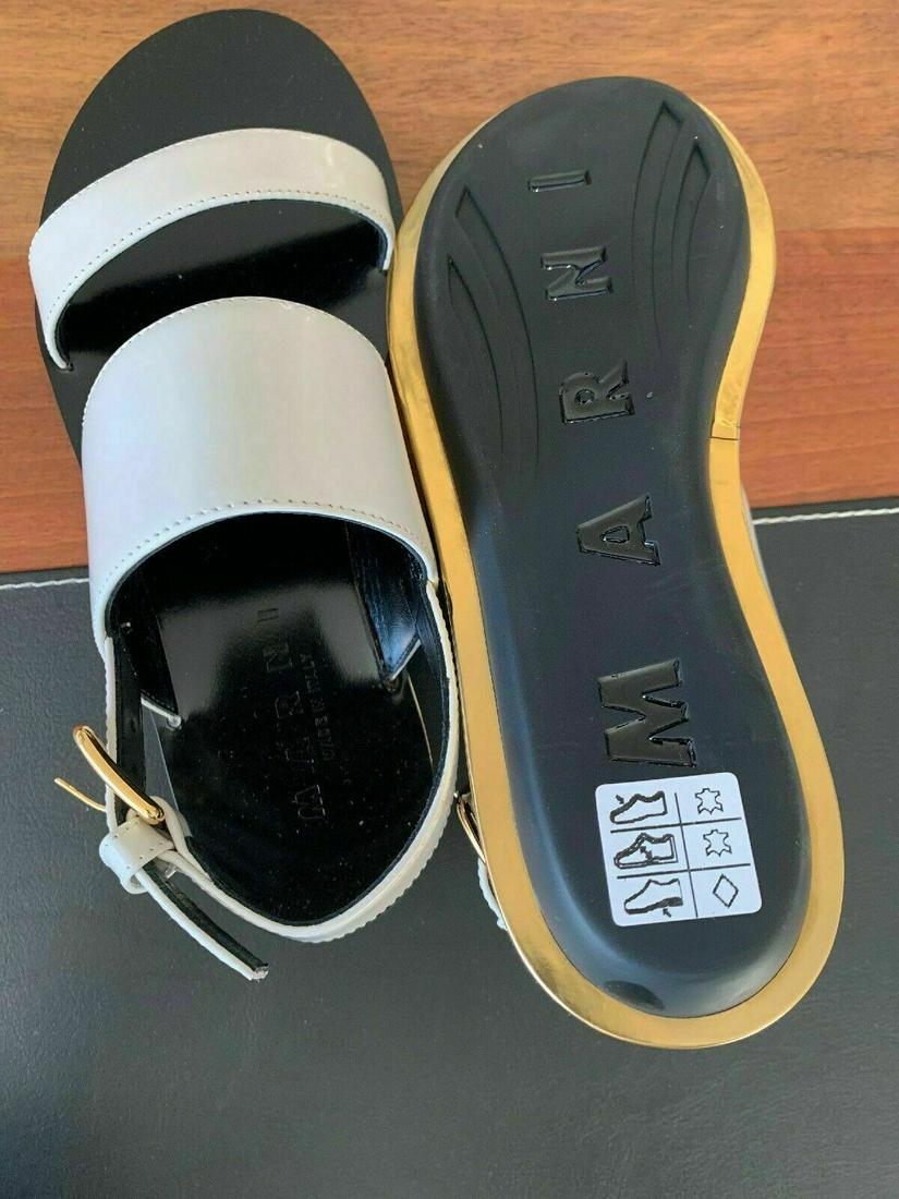 MARNI Iconic Cult Leather Sandals Apartments Slides Loop SHOES-: MARNI Iconic Cult Leather Sandals Apartments Slides Loop SHOES- Accents: HOT SEXY COOL DE LUXE FASHION DANSE PLAGE MYKONOS HOT SEXY COOL LUXE MODE DANSE PLAGE MYKONOS Style: Sandales Hauteur Du Talon: